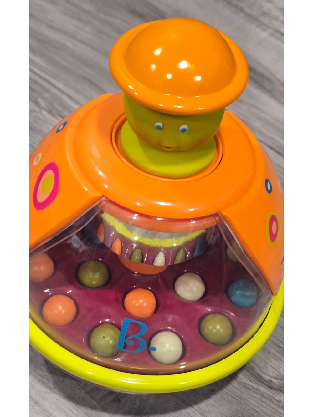 Push-Down Popping Toy